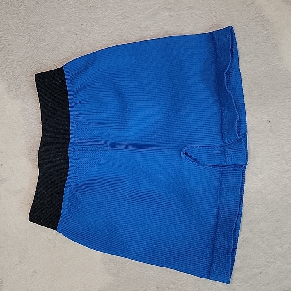 FREE People Movement Pranja Running Shorts NEW! M/L blue - Picture 5 of 7